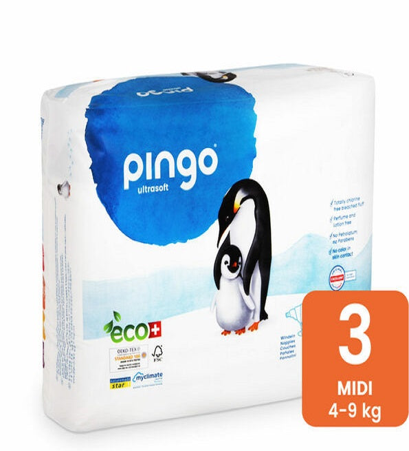 Pingo Midi Taille3 – 4-9KG – 44 Couches