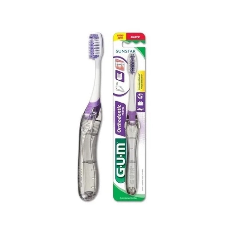 Gum Brosse à dent Ortho De Voyage 125Pq