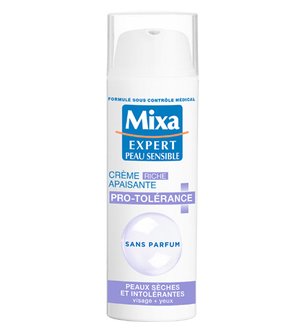 Mixa Expert Peau Sensible - Pro-Tolérance Crème Apaisante Riche - 50ml