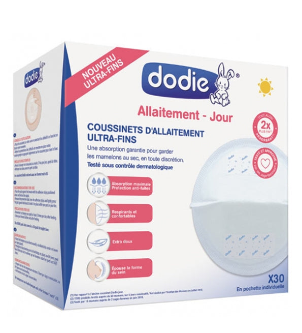 Dodie - Coussinets d’allaitement jour (x30)