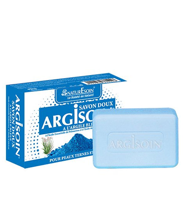 NaturEsoin Argisoin Savon à l'Argile Bleue- 125 G