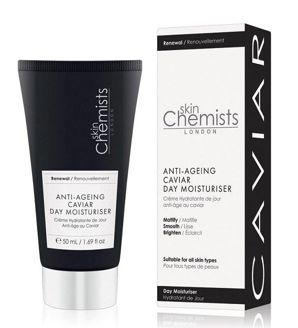 SkinChemists Soin Hydratant Anti-âge Caviar Jour 50 ml