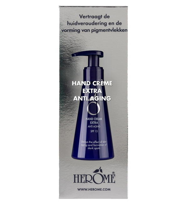 Herôme Crème Mains Anti-Âge Anti-Pigmentation Collagène + Vitamine A (Rétinol)- 120 ml