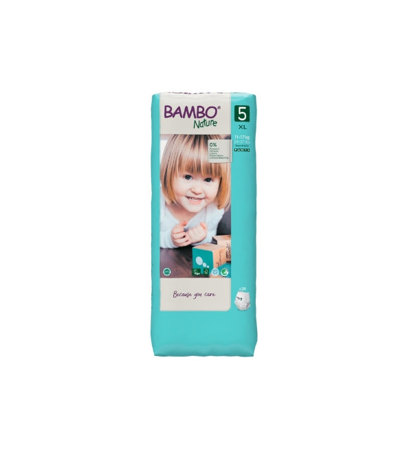 Bambo Nature Culotte d'apprentissage T5 XL 11-17Kg/38 Unités
