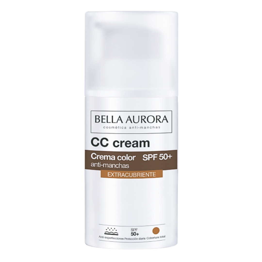 Bella Aurora CC Creme Anti-Taches Extra-Couvrante spf50+ 30ml