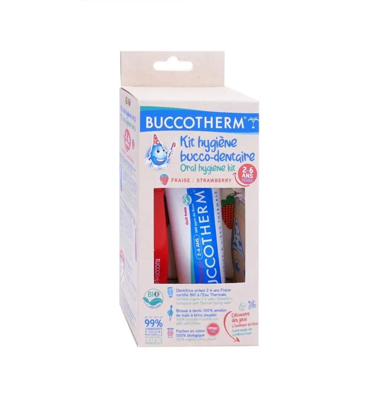 Buccotherm Kit-Enfant 2-6 Ans 50 Ml Bio Goût Fraise