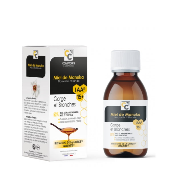 COMPTOIRS ET COMPAGNIES SIROP GORGE ET BRONCHE 100ML