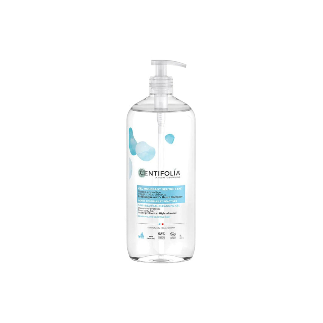 Centifolia Gel Moussant Neutre 3en1 Prebiotics 1L