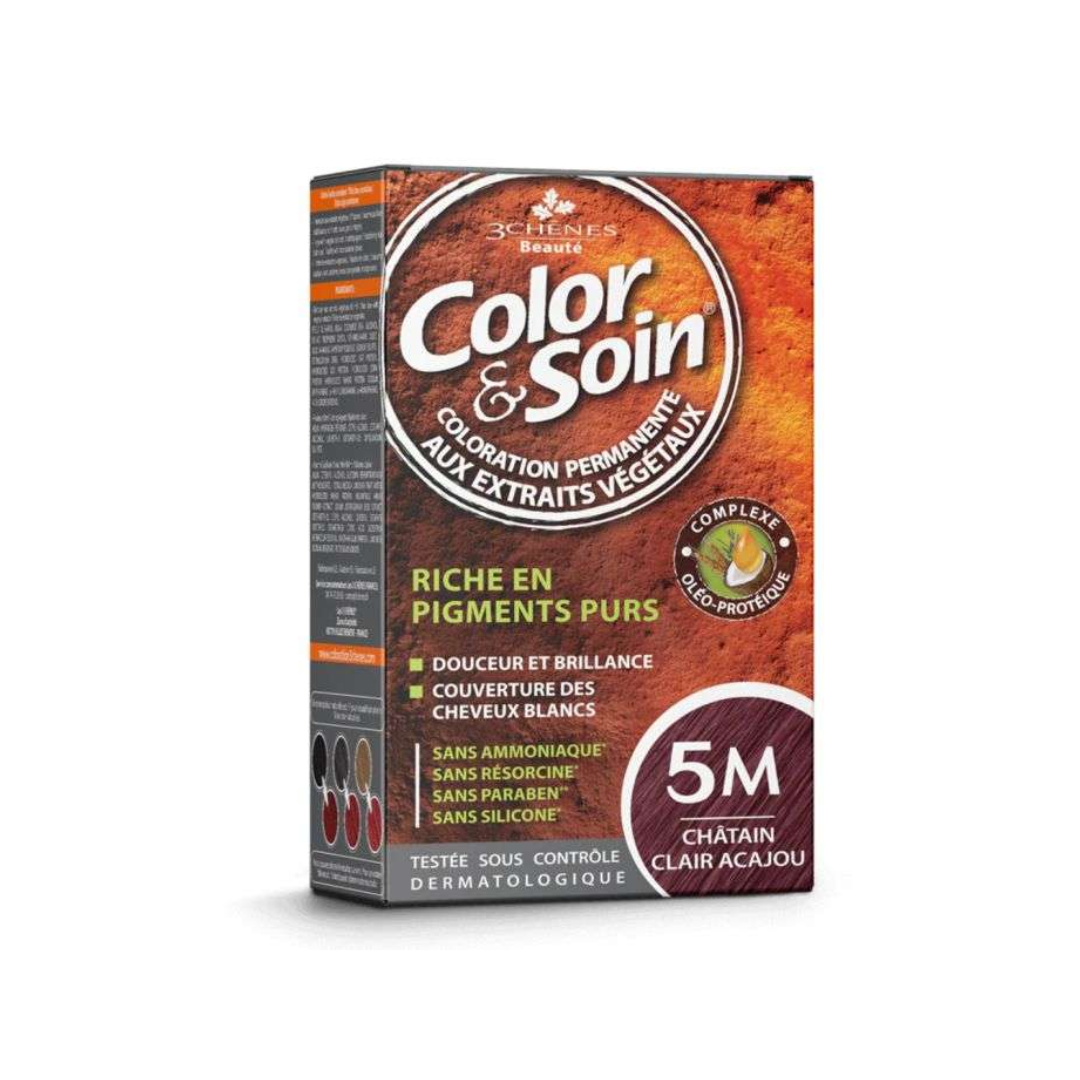Color Et Soin Chatain Clair Acajou 5M