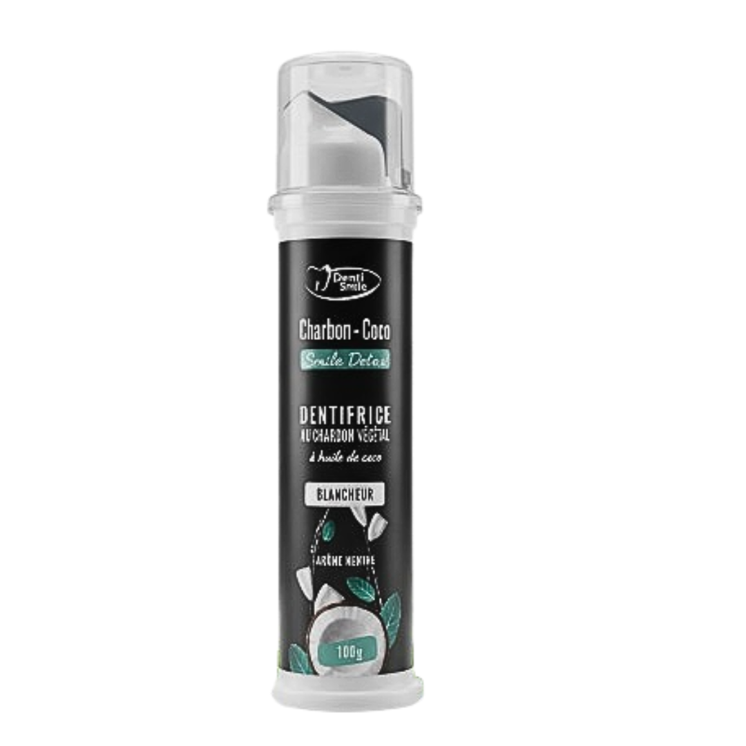 Denti-Smile Poudre Blancheur Au Charbon Coco menthe10g