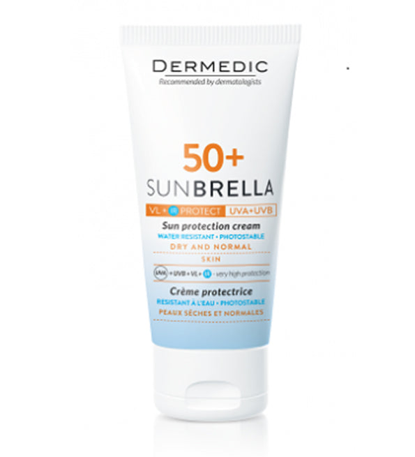 Dermedic Sunbrella Creme Spf50+ Peau seches et Normales 40ml