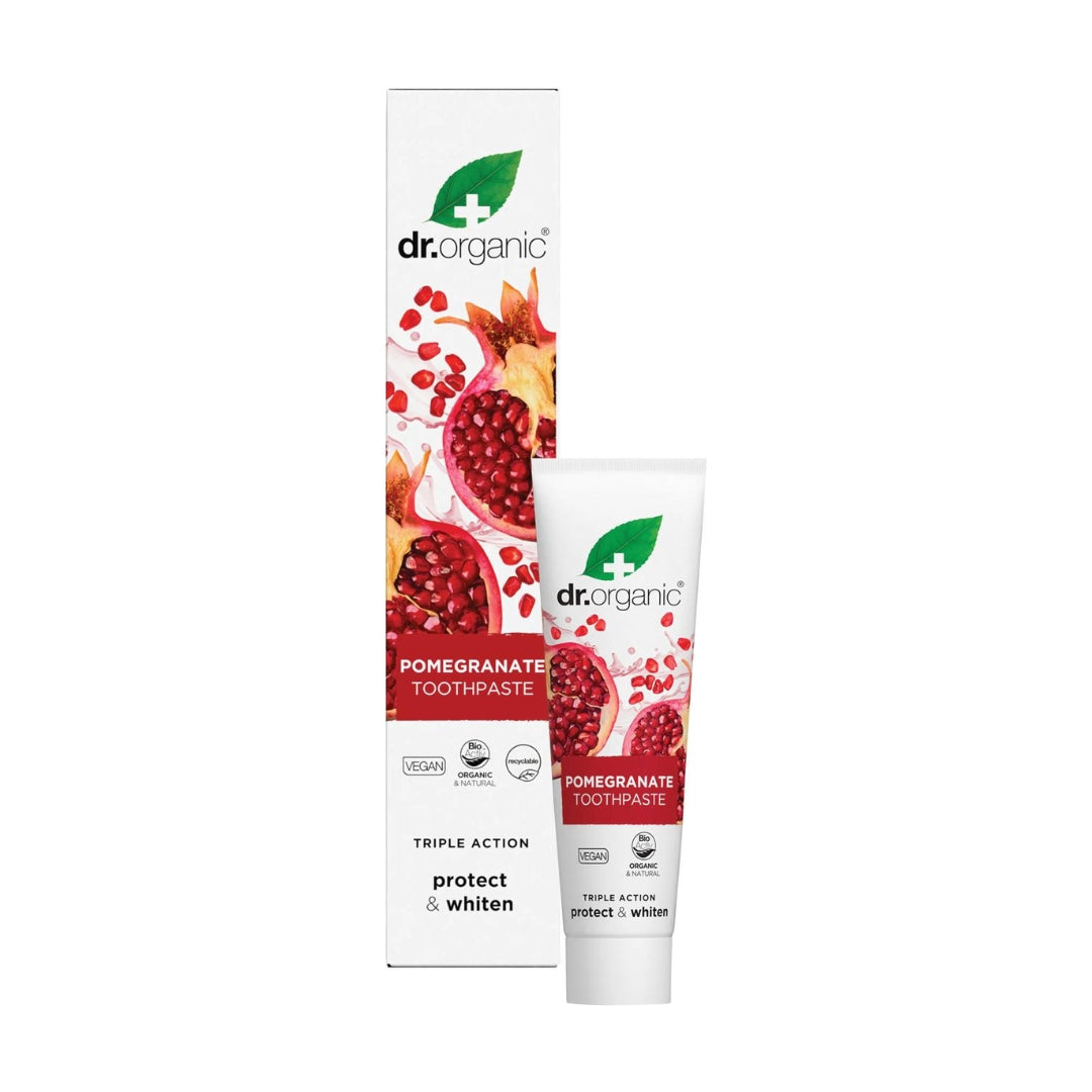 Dr Organic Dentifrice à la Grenade 100Ml