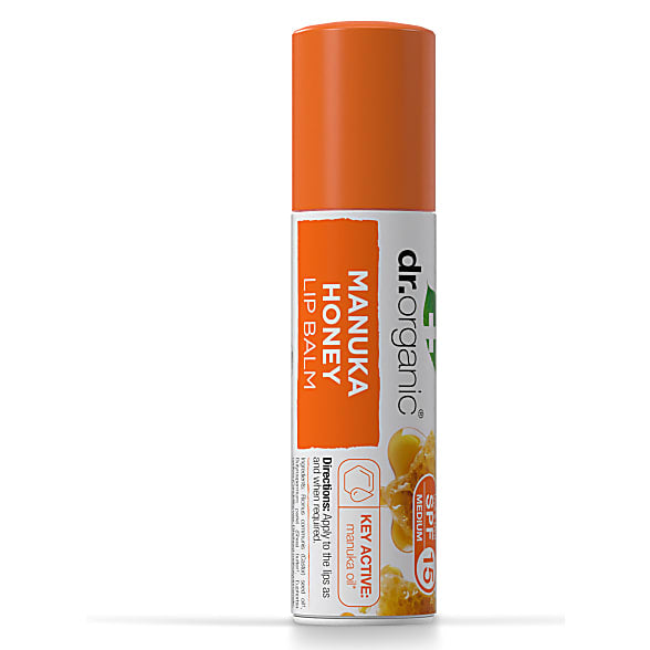 Dr Organic Baume à Lèvres au Miel de Manuka 5,7Ml
