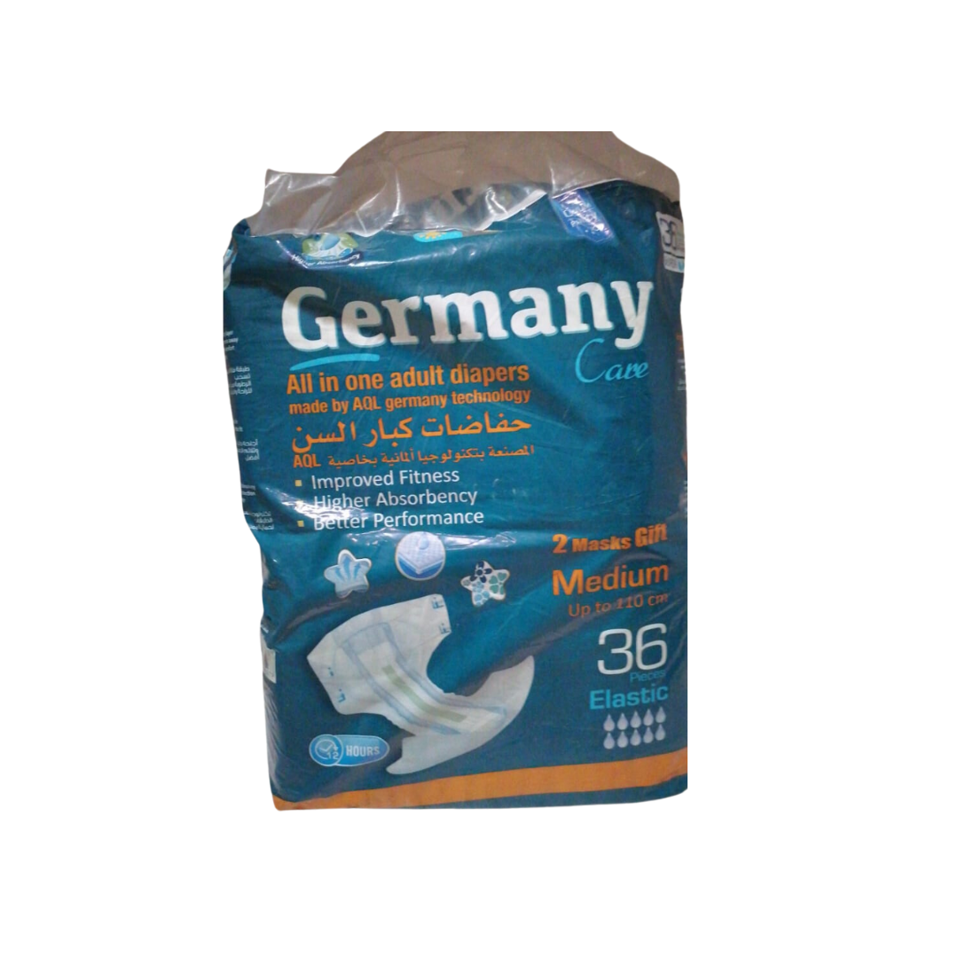 Germany Care Couches Adultes Taille M 36 Pièces