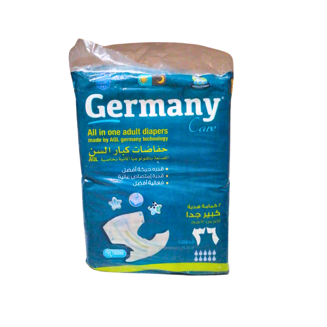 Germany Care Couches Adultes Taille L 36 Pièces