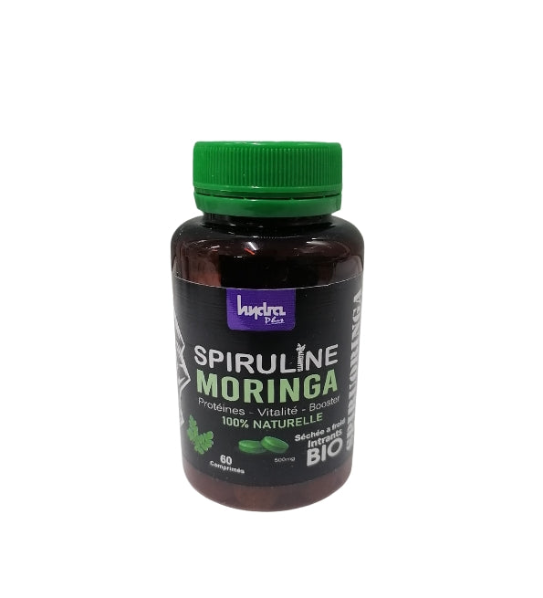 Hydra plus Spiruline Moringa 120 Comprimes
