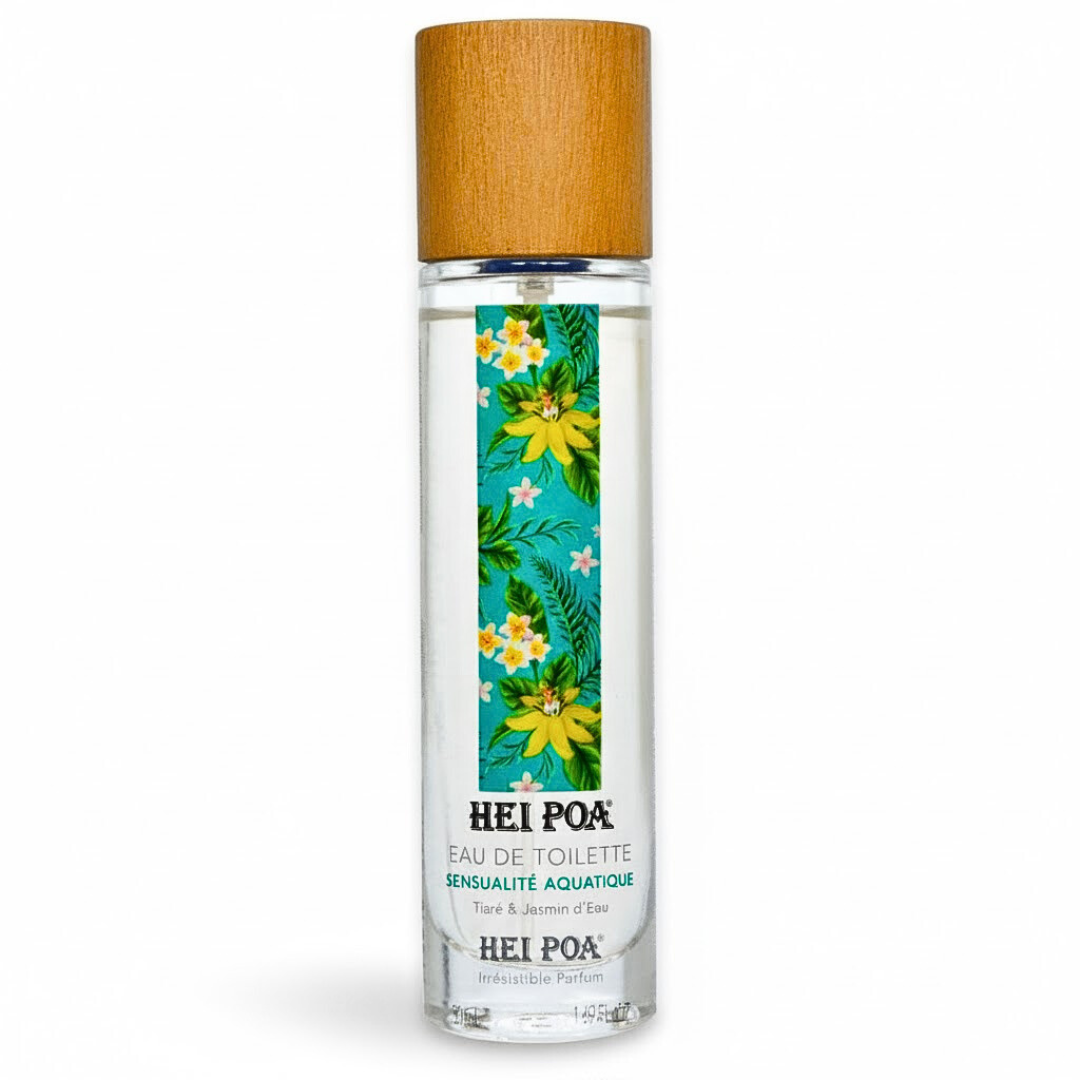Hei Poa Eau De Toilette Sensualite Aquatique Tiare&jasmin 50ml
