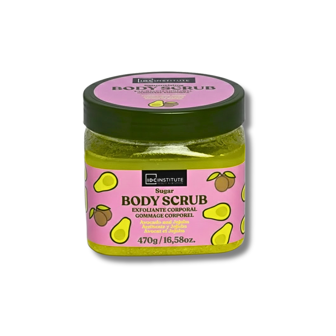 IDC Institute Gommage Corps Au Sucre A L'huile D'avocat Et Jojoba 470g