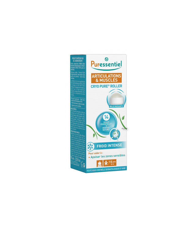 Puressentiel Cryo Pure gel articulations & muscles - Roll-on de 75 ml