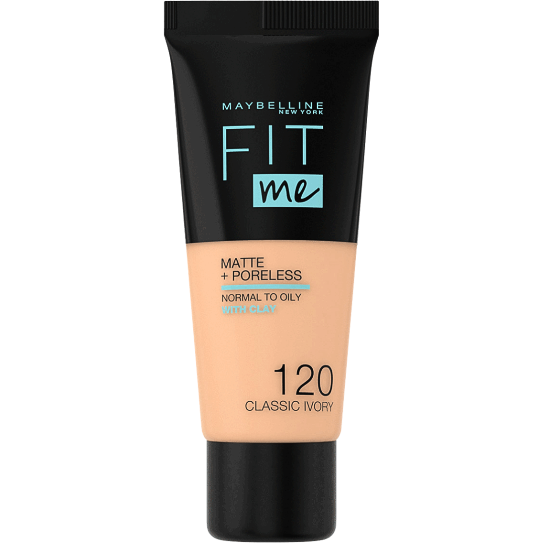 Maybelline Fonds De Teint Fit Me Matte+Poreless 120 30ml