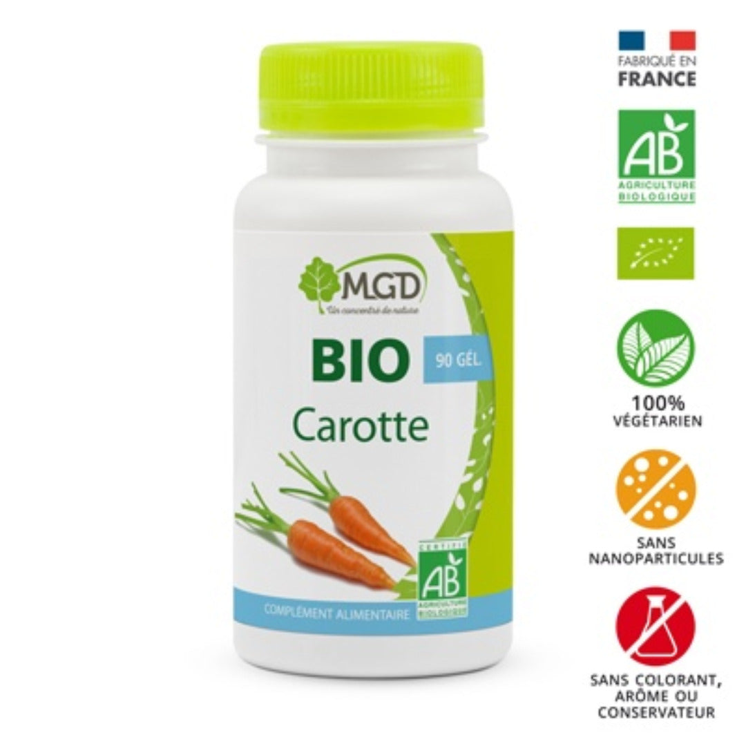 Mgd Nature Carotte 90 gelules