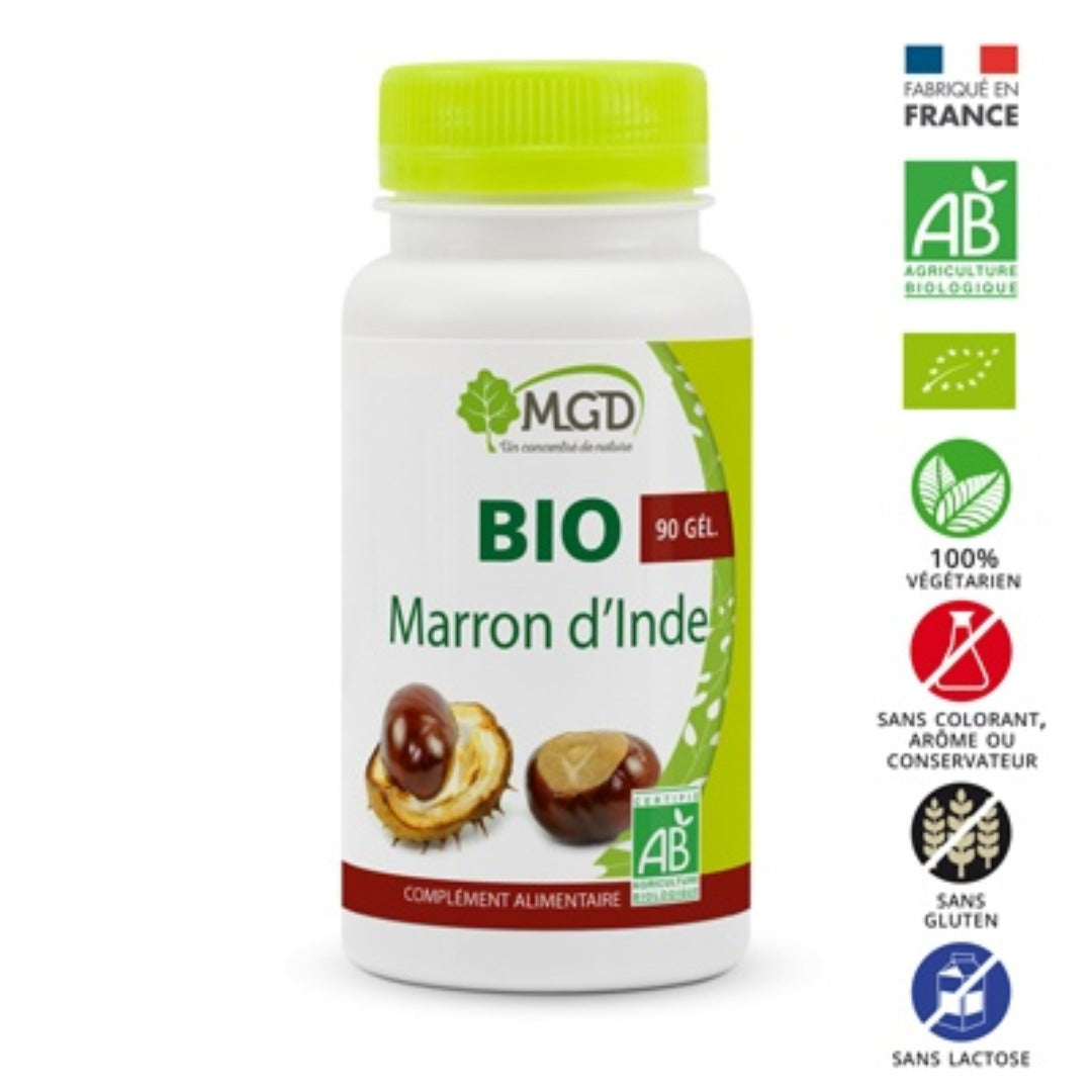Mgd Nature Marron d'inde 90 gelules
