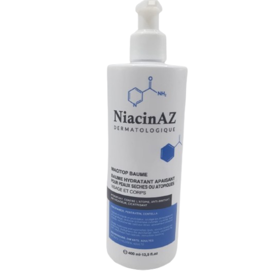 NiacinAZ Niacitop Baume Hydratant Apaisant PS 400ml