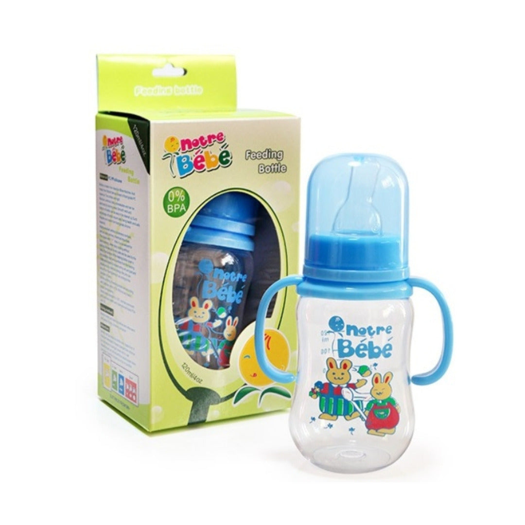 Notre bebe biberon avec poignée +0m Pm 120ml