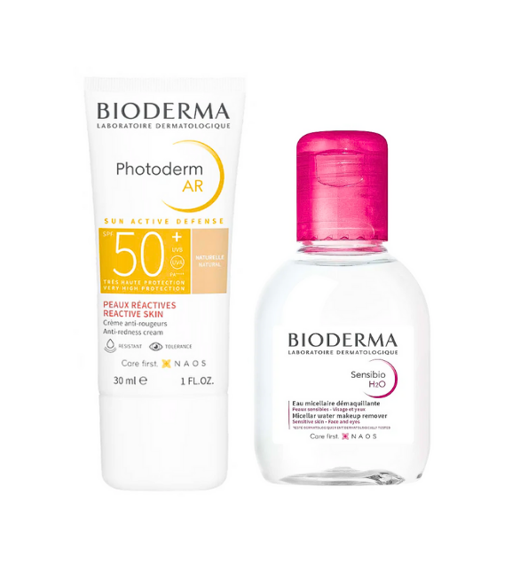Photoderm AR spf50 Naturel 30ml+Sensibio H2o 100ml Pack