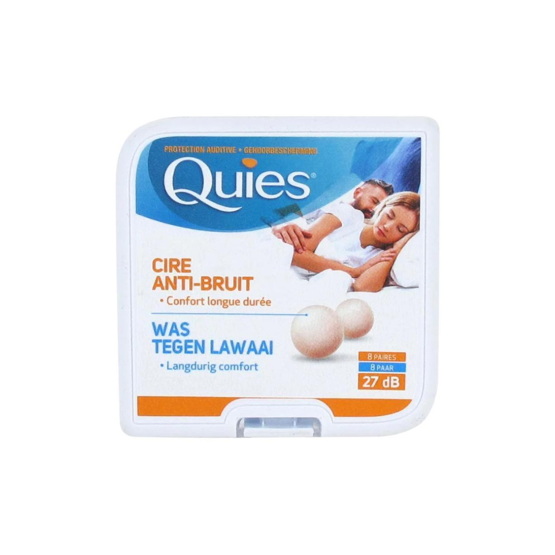 Quies en mouse Cire Naturelle - 8 paires