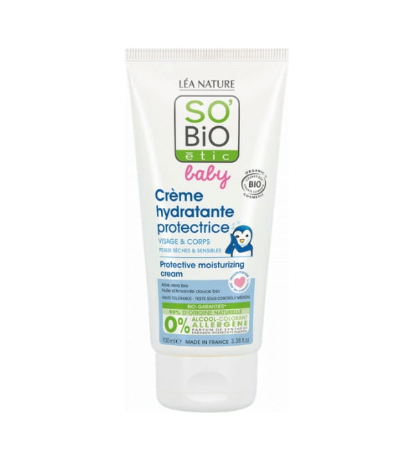 SO BIO BABY CREME HYDRATANTE PROTECTRICE VISAGE ET CORPS 100ML