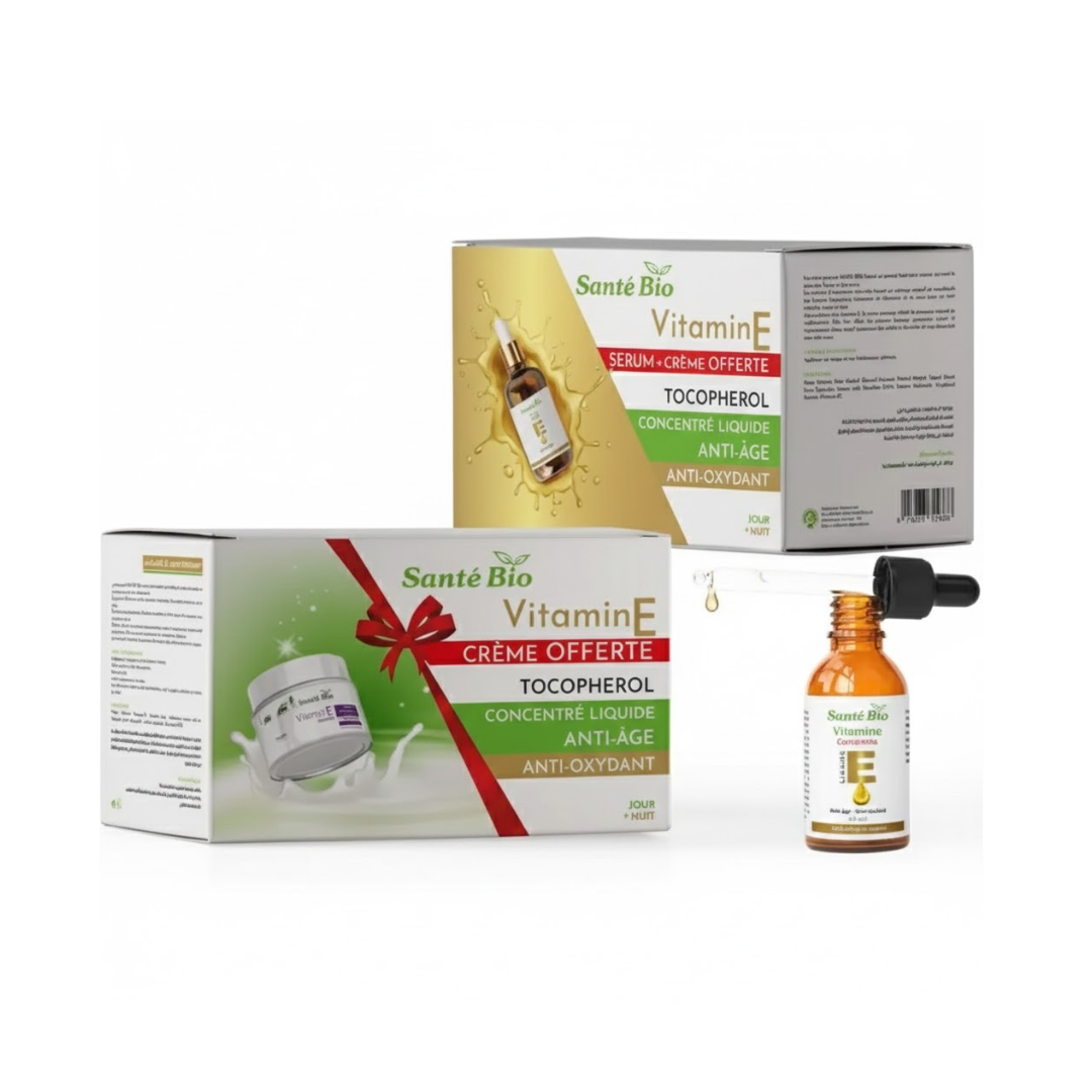 Sante Bio PACK Vitamine E Serum Concentre + Creme