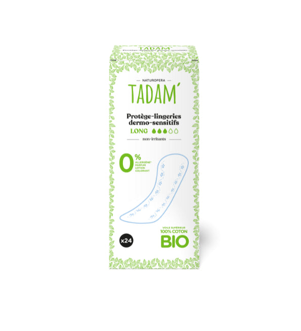 Tadam Protege Lingeries Coton Bio Long 24un