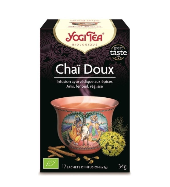 YOGI TEA CHAI DOUX 17 X 2G