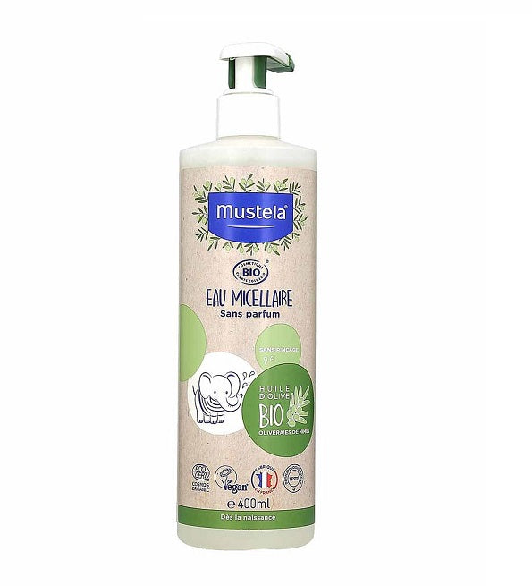 MUSTELA BIO Gel Lavant Corps & Cheveux 400ml