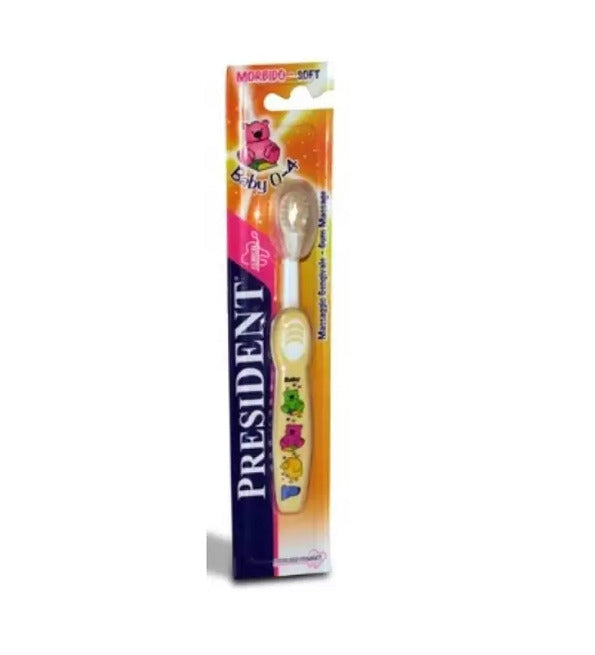 PRESIDENT BÉBÉ Brosse à Dents 0 - 4 ans