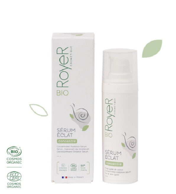 RoyeR Sérum Eclat Concentré à la bave pure d'escargot 30 ml