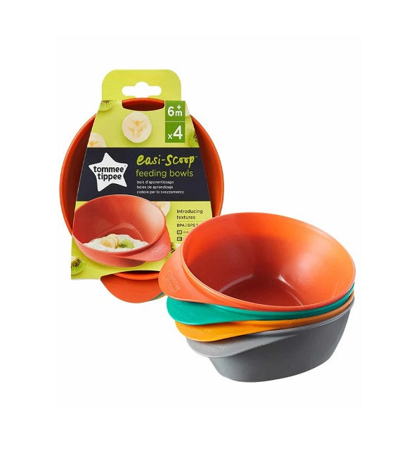 Tommee Tippee Lot De 4 Bols Pour Bébé Easi Scoop