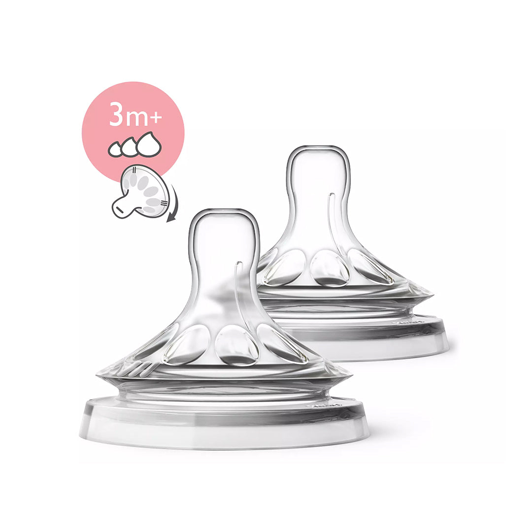 AVENT TETINE NATURAL 3M+  SCF045/27