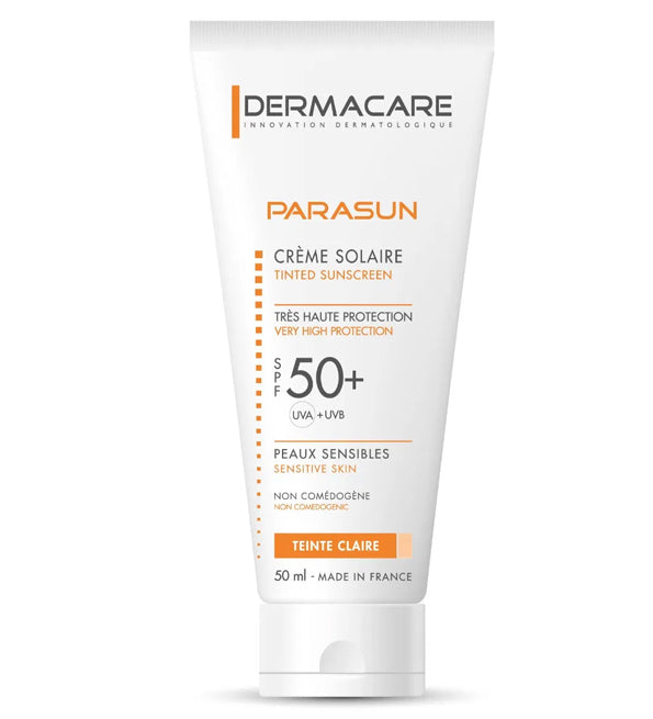Dermacare - Parasun Crème solaire Teinte Claire Très haute protection SPF50+ - 50 ml