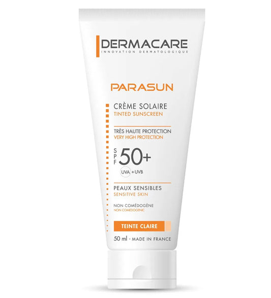 Dermacare - Parasun Crème solaire Teinte Claire Très haute protection SPF50+ - 50 ml