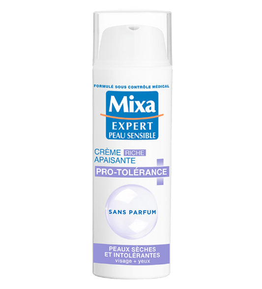 Mixa Expert Peau Sensible - Pro-Tolérance Crème Apaisante Riche - 50ml