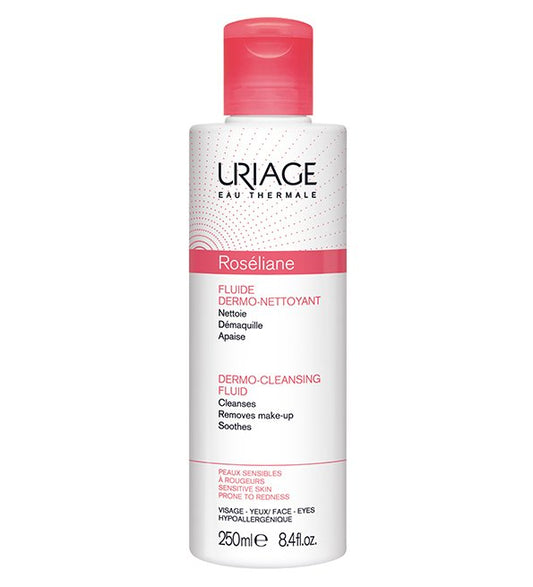 Uriage - Roséliane - Fluide Dermo-Nettoyant - 250 ml