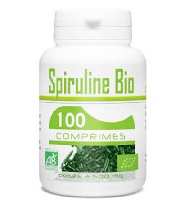 Gph Diffusion Spiruline Bio - 100 Comprimés