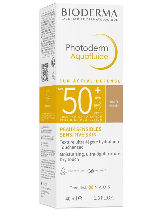Bioderma - Photoderm Aquafluide Golden Dorée Spf 50+ - 40 ml