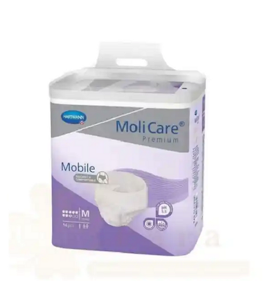 HARTMANN MOLICARE MOBILE SUPER SLIP ABSORBANT TAILLE L/NUIT X14 Unités