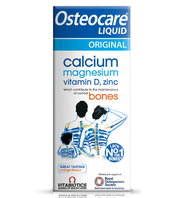 Vitabiotics - Osteocare Calcium Magnésium Zinc Vitamine D3 Liquide - 200ml