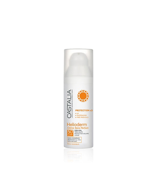 CASTALIA Helioderm Crème Sans Parfum SPF 50+