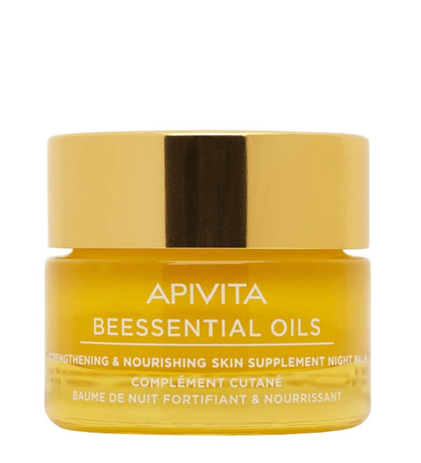 APIVITA Beessential Oils Strengthening &amp; Nourishing Skin Supplement Night Balm 15 ml