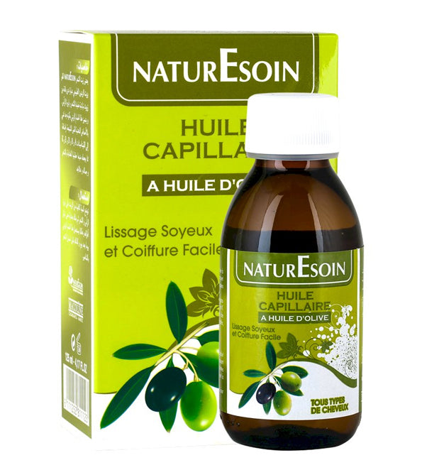 NaturEsoin Huile capillaire a Huile d'Olive - 125 ml